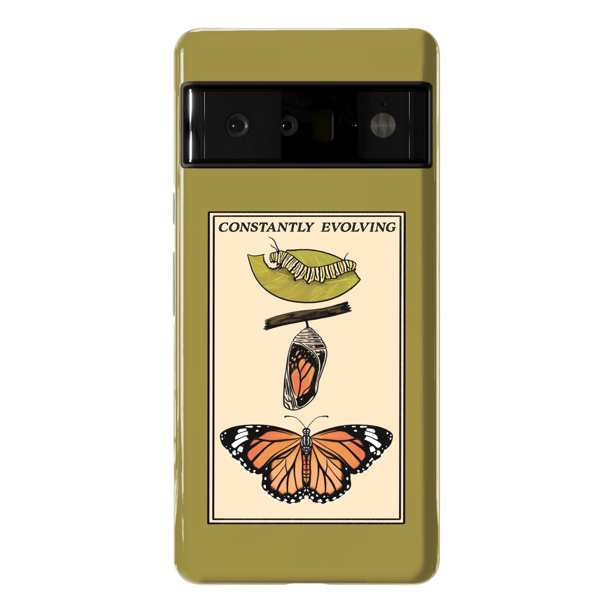 Constantly Evolving Monarch Butterfly Phone Case